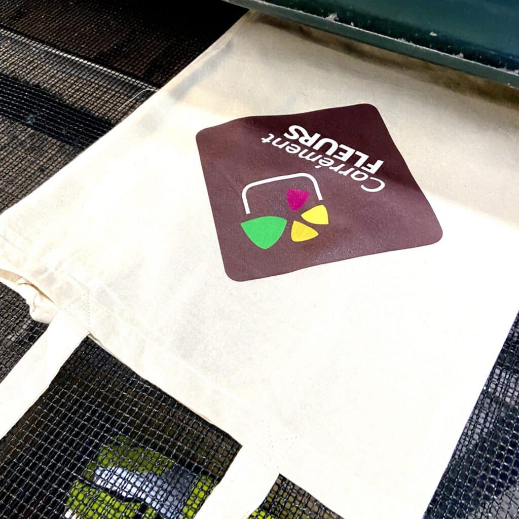 tote bag Carrément Fleurs