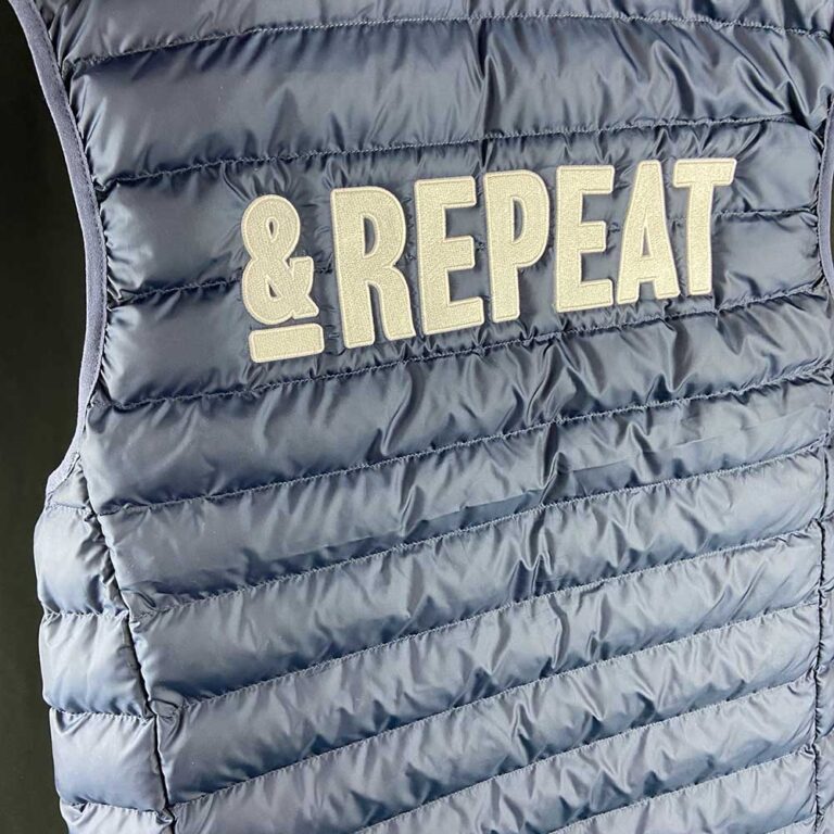 bodywarmer, broderie, Start-Up