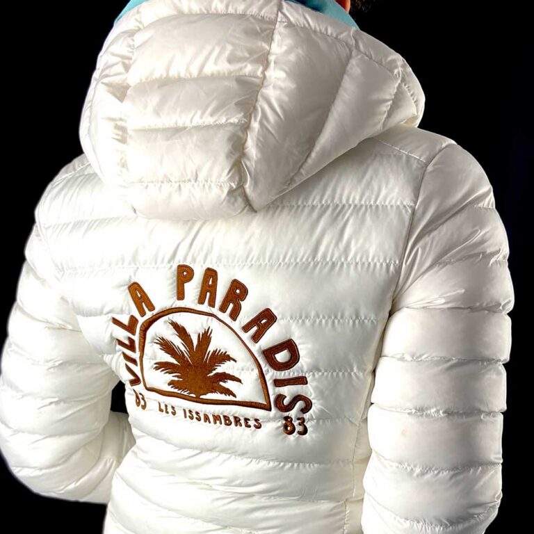villa paradis resto doudoune broderie4