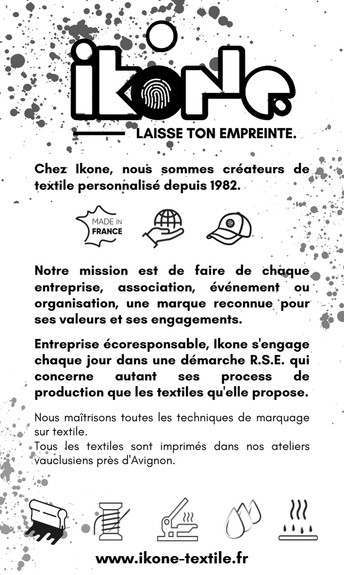 étiquette iko responsable recto