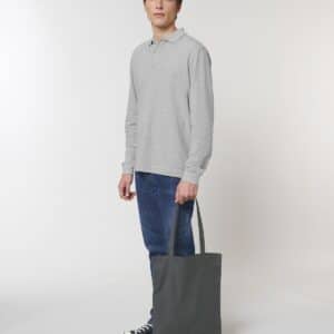 light tote bag anthracite studio front main 0