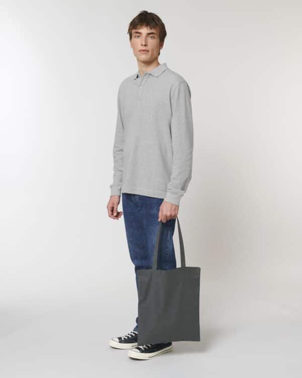 light tote bag anthracite studio front main 0