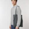 light tote bag anthracite studio front main 1