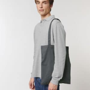 light tote bag anthracite studio front main 1