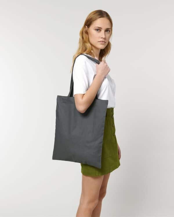light tote bag anthracite studio front main 6