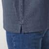 prepster long sleeve dark heather blue front detail 7