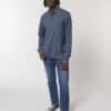 prepster long sleeve dark heather blue front main 0