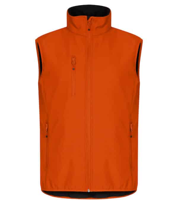 0200911 18 classicsoftshellvest bloodorange front