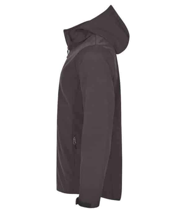 0200912 945 classicsoftshellhoody darkgrey left