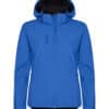 0200917 55 classicsoftshellhoodylady royalblue front