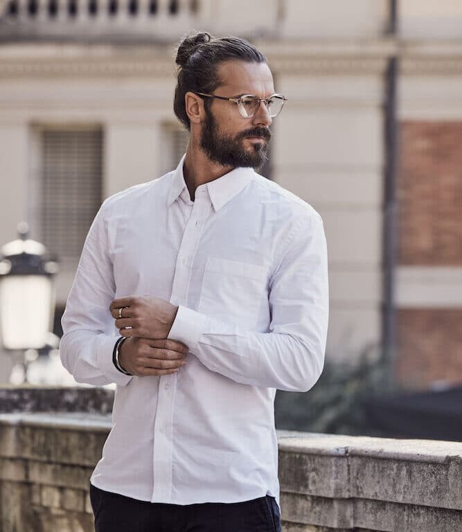 chemise oxford work
