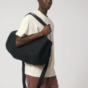 duffle bag black studio front main 0
