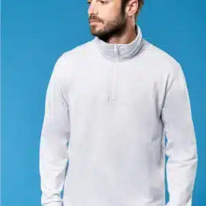 sweat col zippé k478