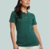 polo beauvoir vert bouteille