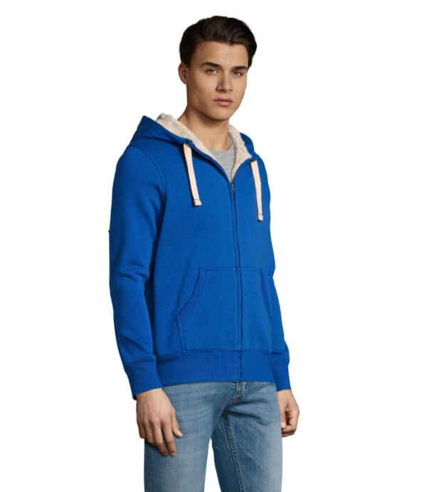 sweat zippé sherpa