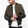 blouson bomber k6122 homme