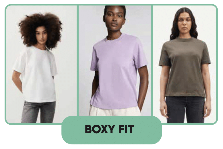t shirt tendance boxy fit