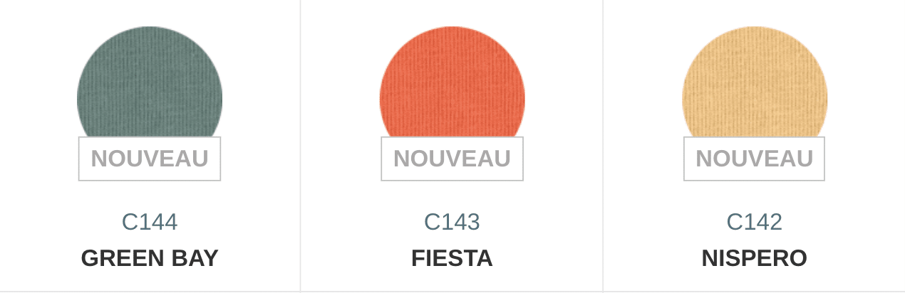 nouveaux coloris stanley:stella