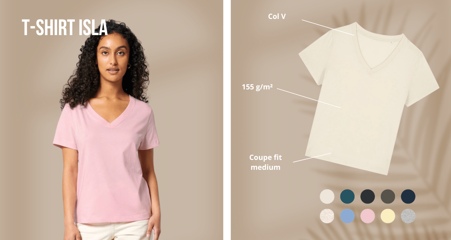 t shirt femme isla