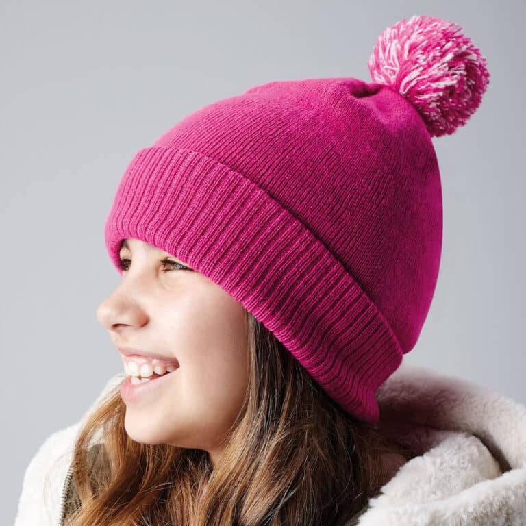 bonnet le classic pompom junior