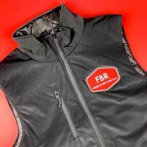 Softshell, Broderie, Magasin