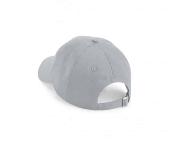 casquette classic organic 5 panneaux gris2