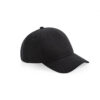 casquette classic organic 5 panneaux noir