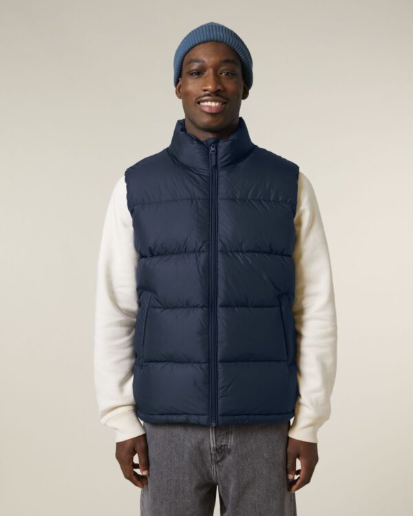 puffer gilet french navy studio front main 1