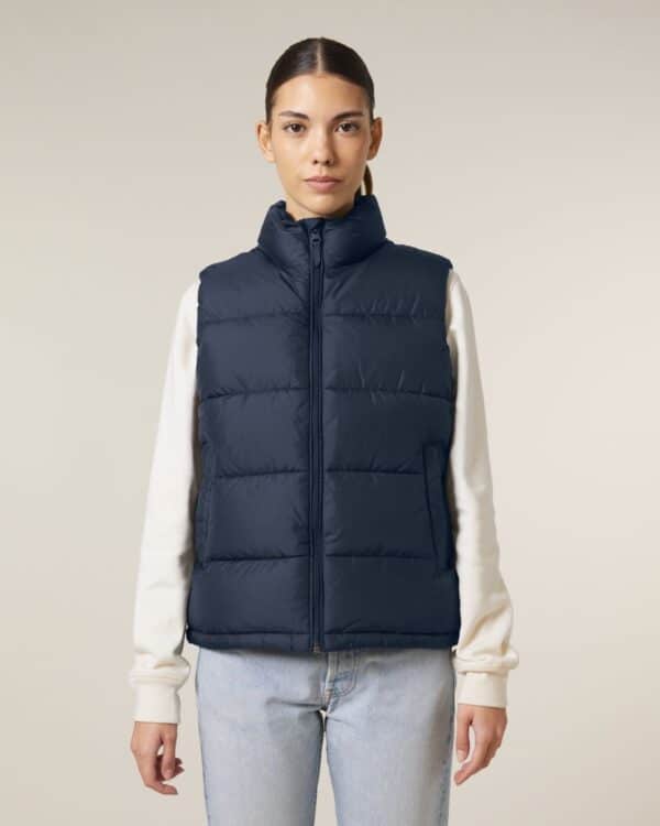 puffer gilet french navy studio front main 6