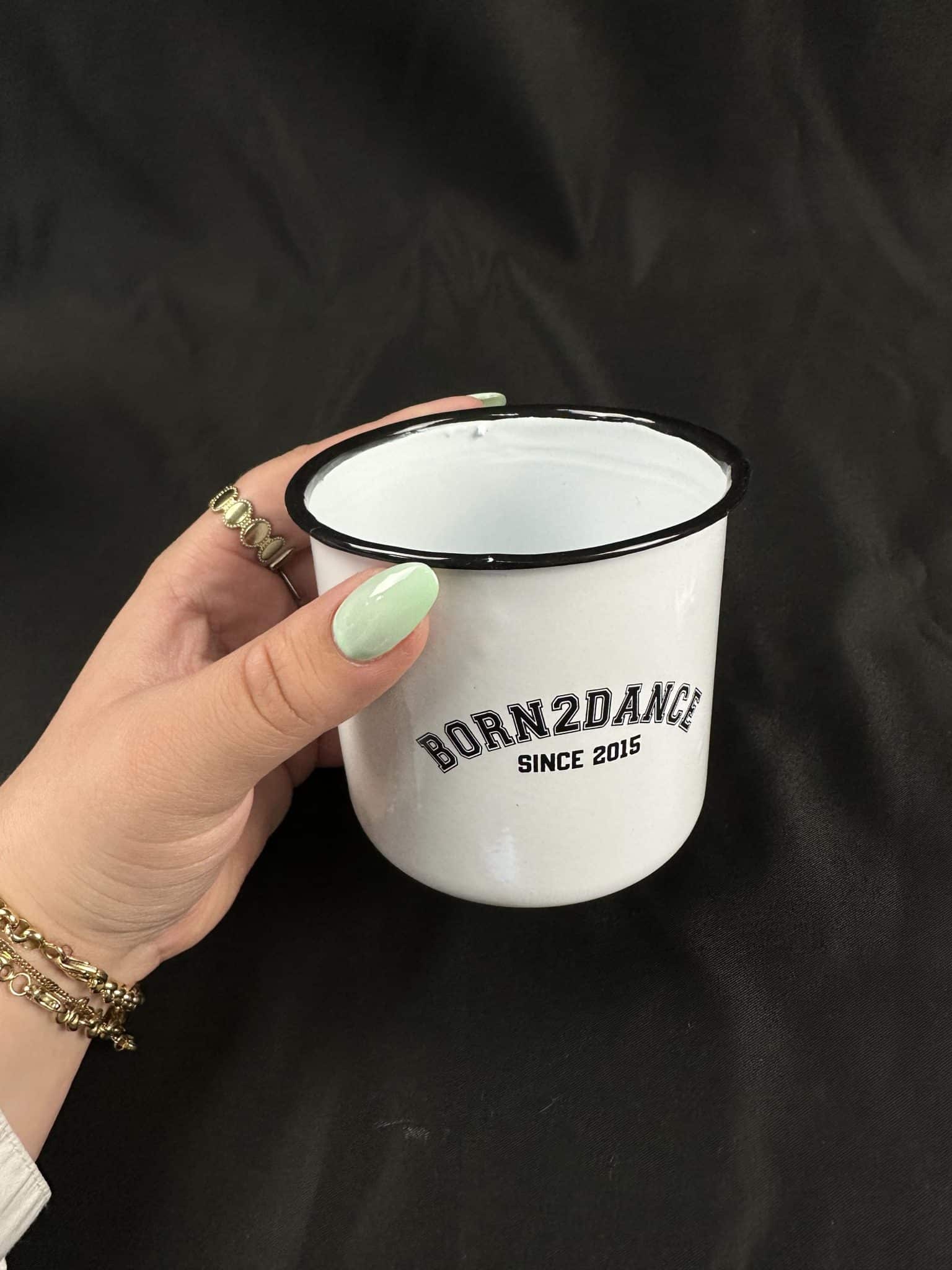 born2dance association mug:tasse tasse métallique 380ml 1