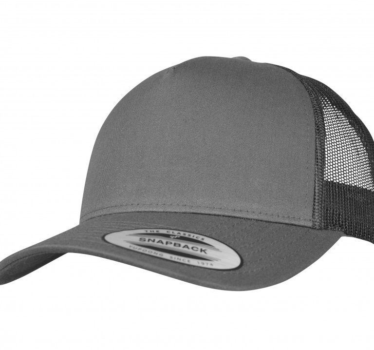 casquette premium mesh 5 panneaux charcoal1