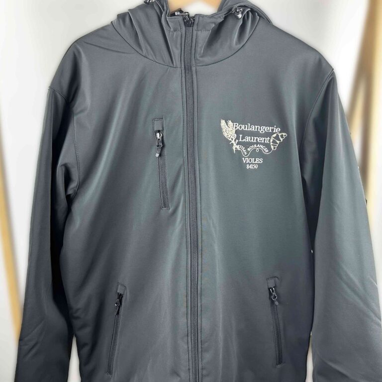 boulangerie 2 laurent btp et artisans padded hoody softshell broderie2