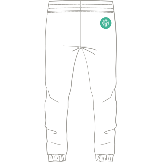 jogging petit logo dos