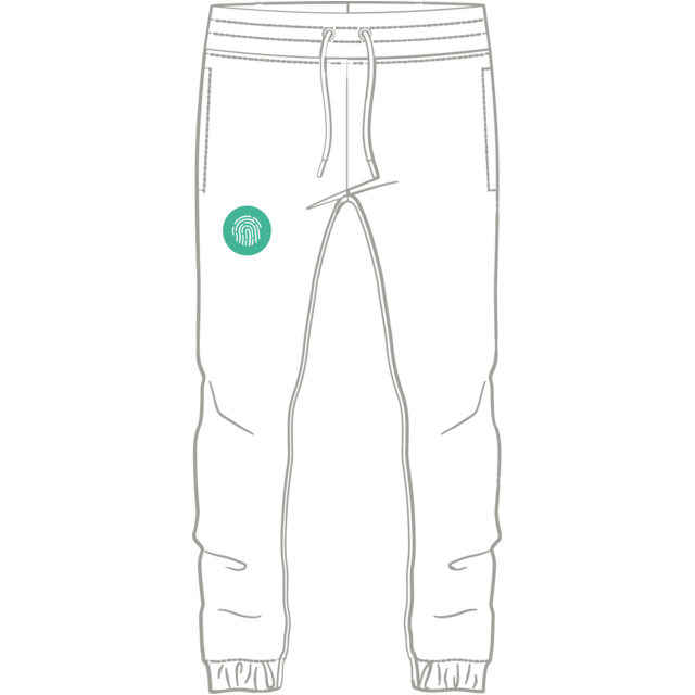 jogging petit logo jambe droite