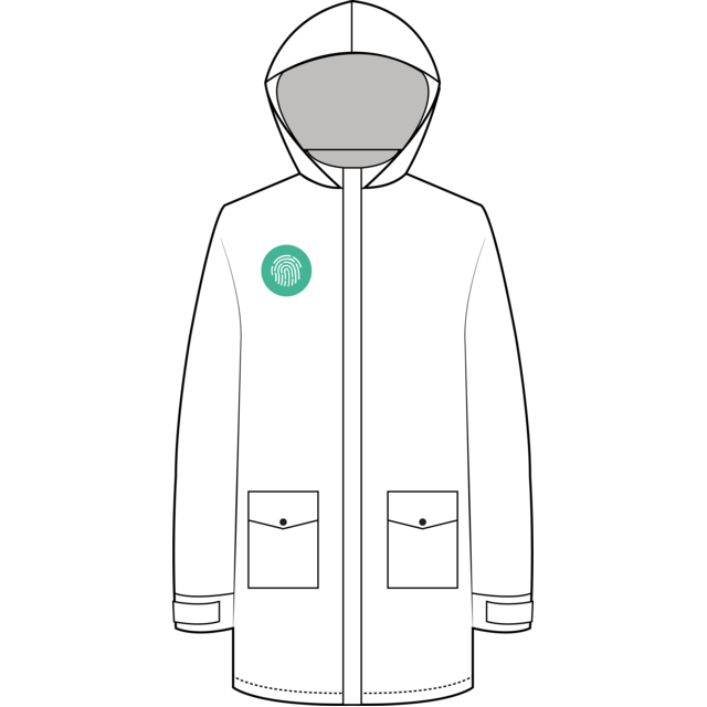 parka capuche anticoeur