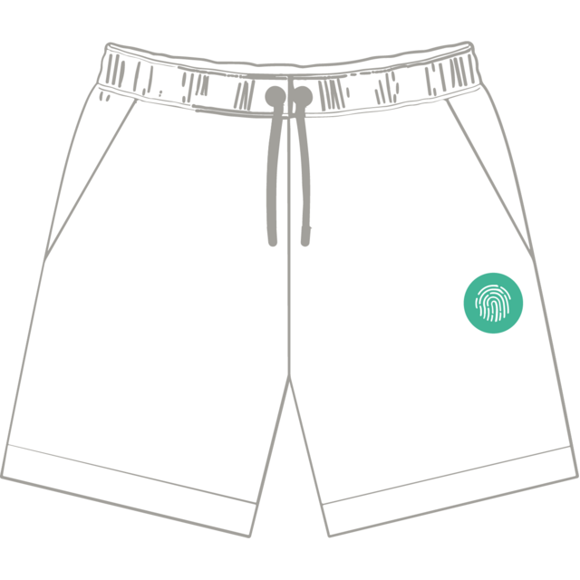 short petit logo face gauche